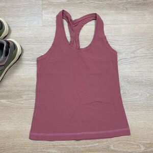 Lululemon Cool‎ Racerback Tank II Women's 8 Color Mauve